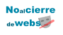 No al cierre de webs